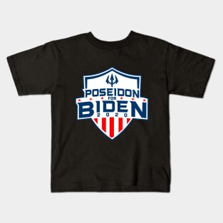 Poseidon for Biden - anti trump- trump boat sank Kids T-Shirt